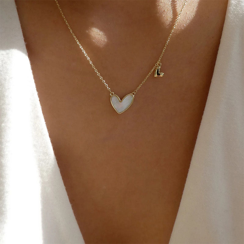 Bohemian Heart Pendant Necklace