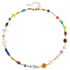 Bohemian Colourful Beaded Necklace