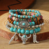 Vintage Bohemian Beaded Bracelet