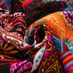 Vintage Ethnic Print Scarf