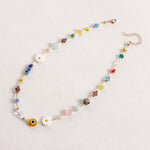 Bohemian Colourful Beaded Necklace