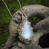 Vintage Water Drop Pendant Necklace