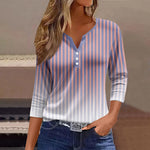 Vintage Striped Blouse