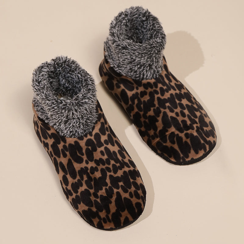 Varme Sokker Med Leopardprint