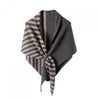Warm Striped Shawl