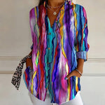 Vintage Colourful Blouse