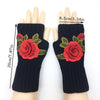 Warm Floral Gloves