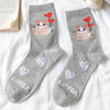 Cartoon Cat Socks