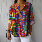 Colourful Printed Blouse