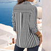 Vintage Striped Blouse