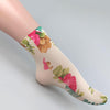 Breathable Floral Socks