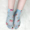 Breathable Floral Socks