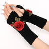 Warm Floral Gloves