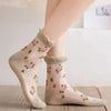 Breathable Floral Socks