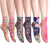 Breathable Floral Socks