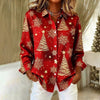Vintage Christmas Blouse