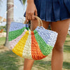 Colourful Hand Woven Handbag