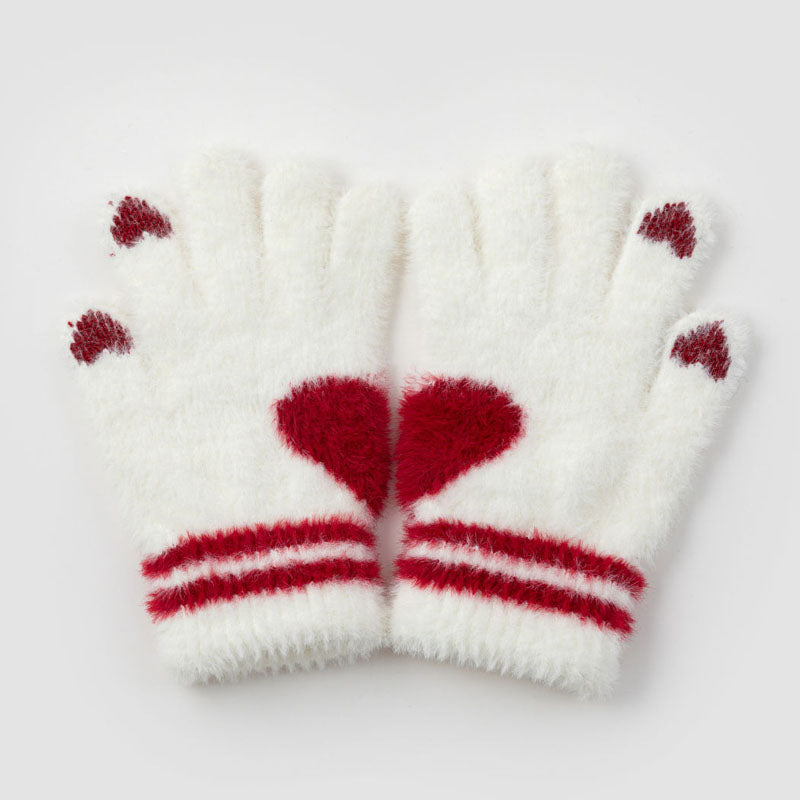 Swobodne ciepłe rękawiczki