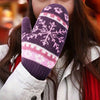 Snowflake Warm Gloves