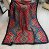 Vintage Geometric Print Scarf
