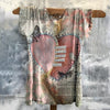 Vintage Heart Print T-Shirt