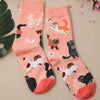 Casual Cat Pattern Socks