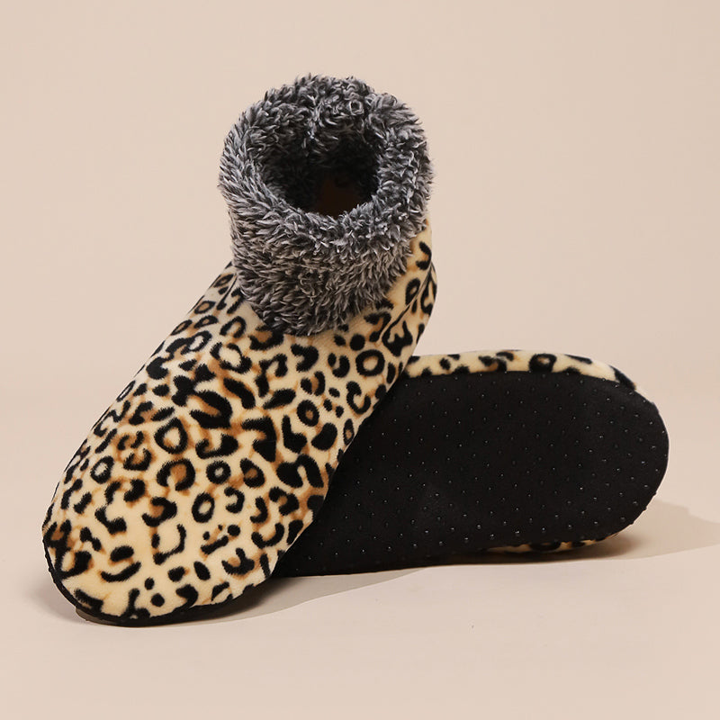 Varme Sokker Med Leopardprint