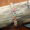 Bohemian Colourful Braided Bracelet