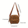 Vintage Leopard Bag