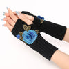 Warm Floral Gloves