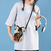 Cat Pattern Cell Phone Bag