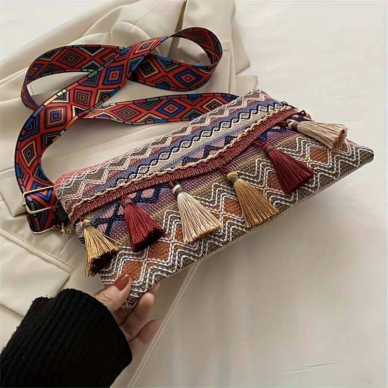 Vintage Etnisk Casual Väska