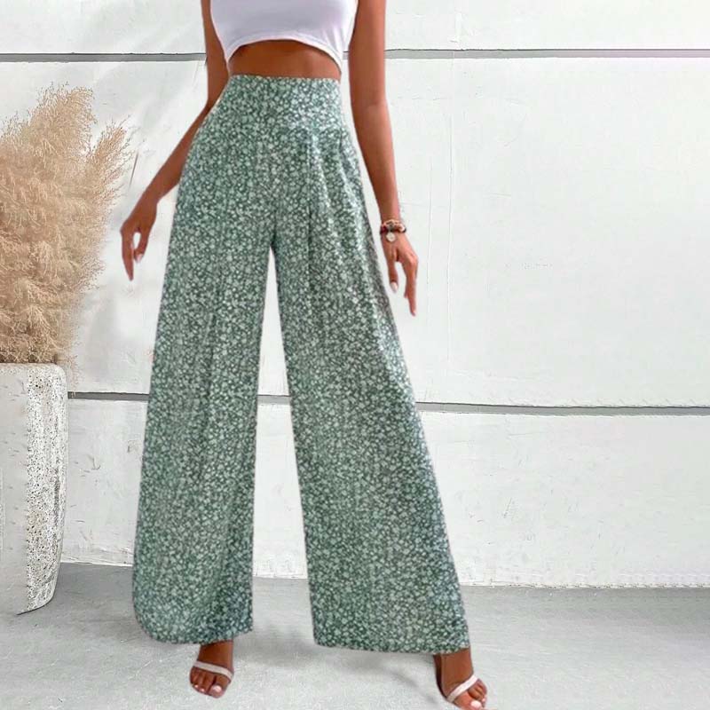 Casual Floral Trousers