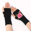 Warm Floral Gloves