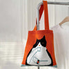 Cartoon Cat Knitted Bag