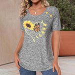 Casual Butterfly T-shirt