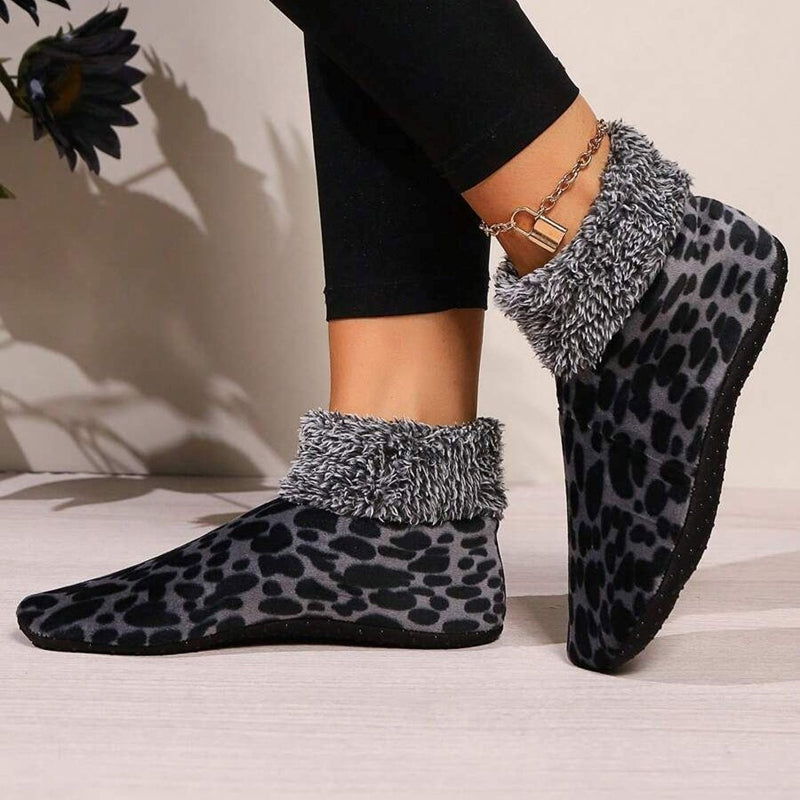 Varme Sokker Med Leopardprint