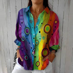 Vintage Colourful Blouse