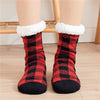 Vintage Plaid Warm Socks