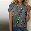 Coloruful Water Drop T-Shirt