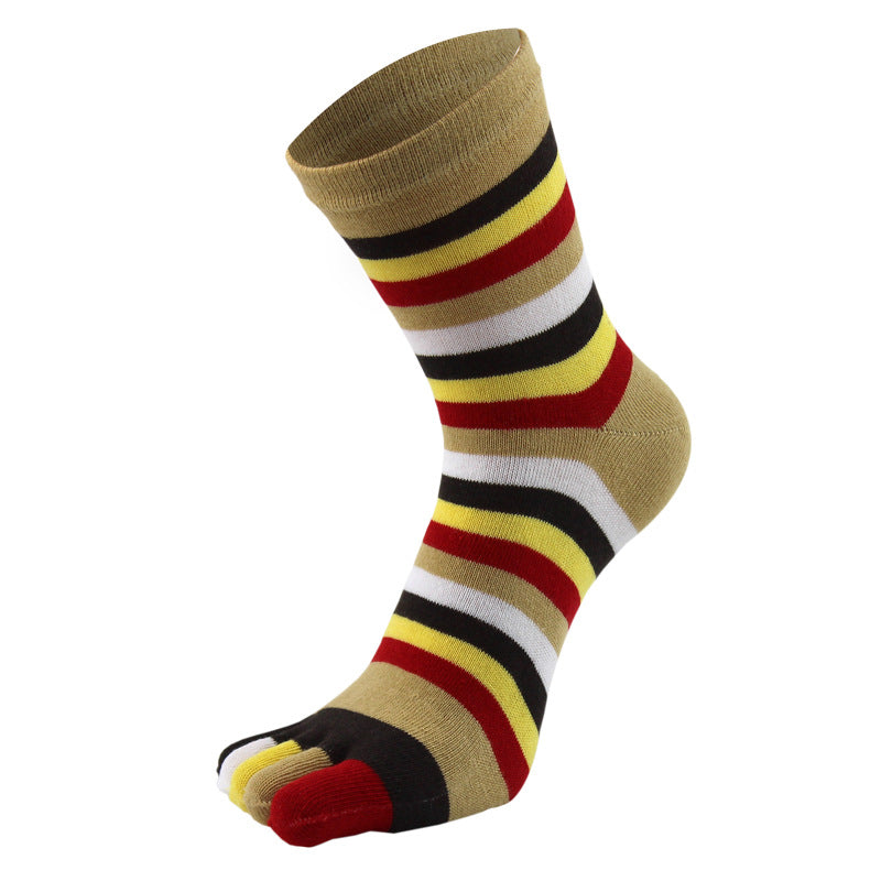 Colourful Five-Toe Socks