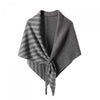 Warm Striped Shawl