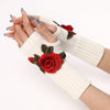 Warm Floral Gloves