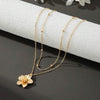 Flower Pendant Necklace