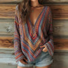 Vintage Colourful Blouse