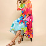 Fashionable Colourful Dress