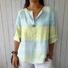 Casual Color Block Bluse