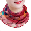 Colourful Polka Dot Scarf