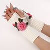 Warm Floral Gloves
