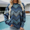 Vintage Geometric Sweatshirt